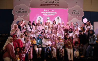 Irish Bella Berbagi Kisah Inspiratif Bersama Mom Influencer ID di FOMBEX Expo 2024