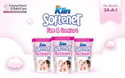 Lembut, Wangi, Aman untuk Si Kecil, Temukan SoKlin Softener di FOMBEX Expo 2025!
