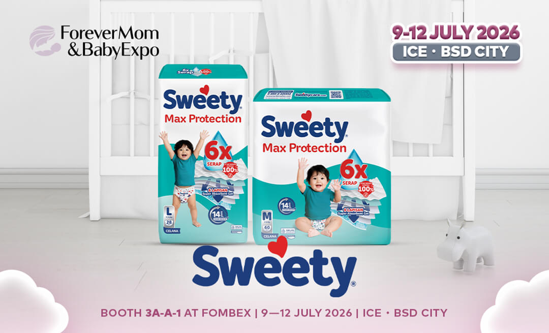 Main Makin Bebas! Sweety Max Protection Hadir di FOMBEX 2026 dengan Perlindungan Maksimal untuk Si Kecil
