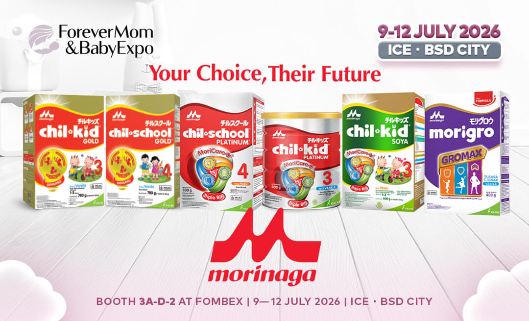 Si Kecil Aktif dan Suka Eksplorasi? Dukung Jadi Generasi Platinum Bersama Morinaga di FOMBEX 2026